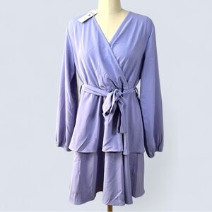 Lavender Long Sleeve Dress NWT